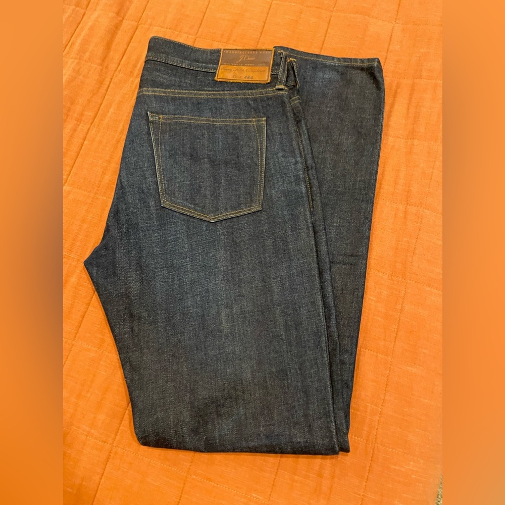 JCrew 484 Japanese Selvedge Denim. 34x34.